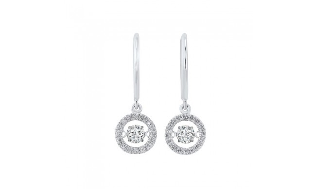 Gems One 14Kt White Gold Diamond (3/4Ctw) Earring