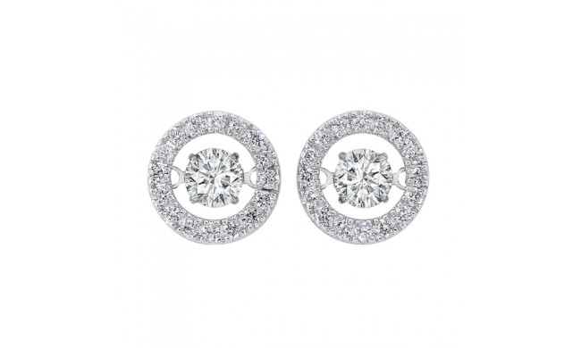 Gems One 14Kt White Gold Diamond (1Ctw) Earring