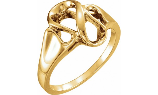 14K Yellow Freeform Ring