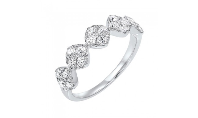 Gems One 14Kt White Gold Diamond (3/4Ctw) Ring