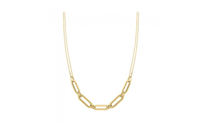 Gems One 14Kt Yellow Gold Necklace