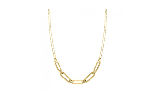 Gems One 14Kt Yellow Gold Necklace