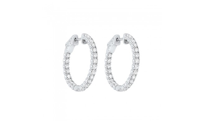 Gems One 14Kt White Gold Diamond (2Ctw) Earring