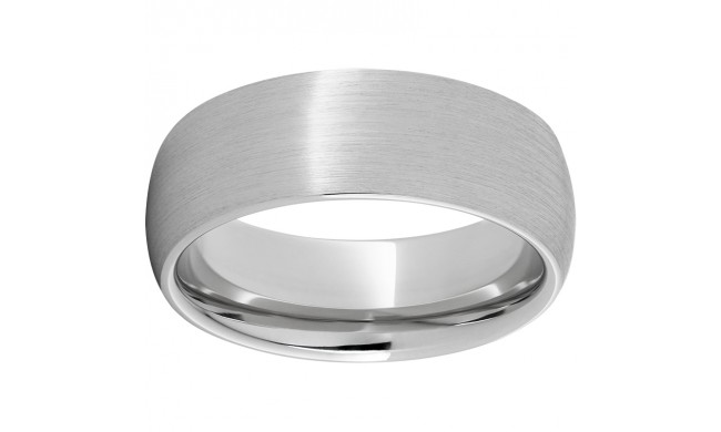 Serinium Domed Band with Satin Finish