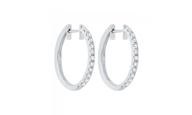 Gems One 14Kt White Gold Diamond (3/4Ctw) Earring