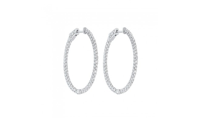 Gems One 14Kt White Gold Diamond (2Ctw) Earring