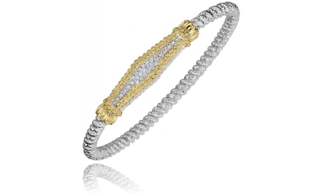 Vahan 14k Gold & Sterling Silver Diamond Bracelet