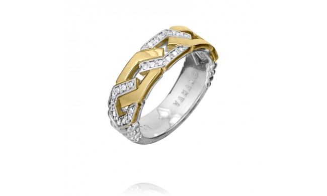 Vahan 14k Gold & Sterling Silver Diamond Ring