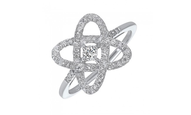 Gems One 14Kt White Gold Diamond (1/4Ctw) Ring