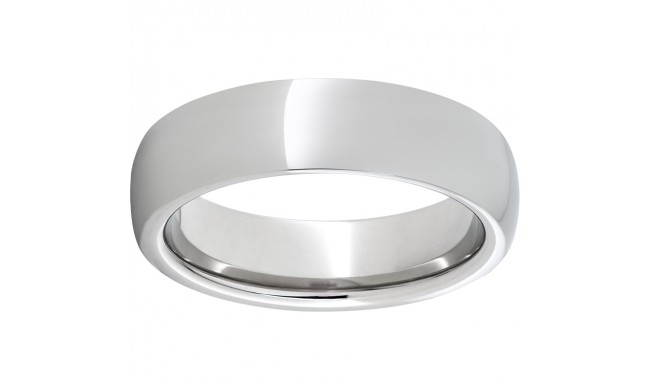 Serinium Domed Band with Polish Finish