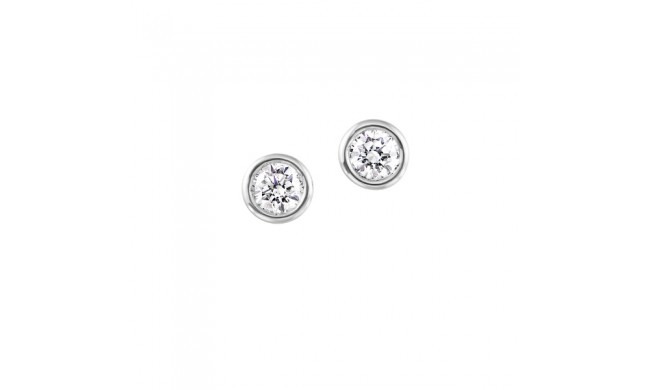 Gems One 14Kt White Gold Earring