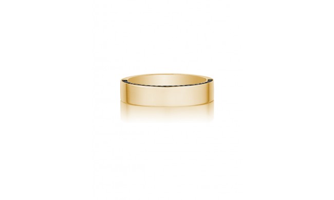 Henri Daussi 5mm Men's Wedding Band MB40 14k Gold Yellow 0.40 Ctw.