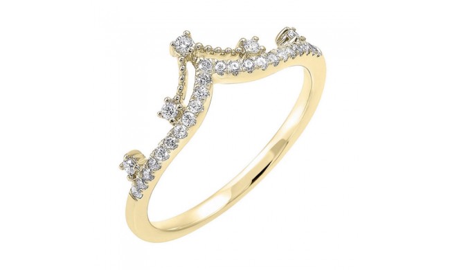 Gems One 10Kt Yellow Gold Diamond(1/5Ctw) Ring