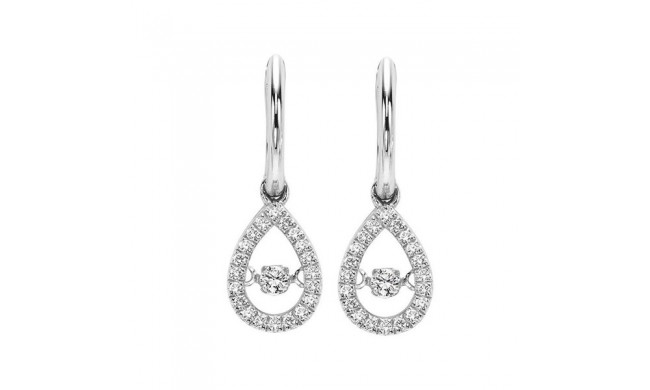 Gems One 10Kt White Gold Diamond (1/5Ctw) Earring