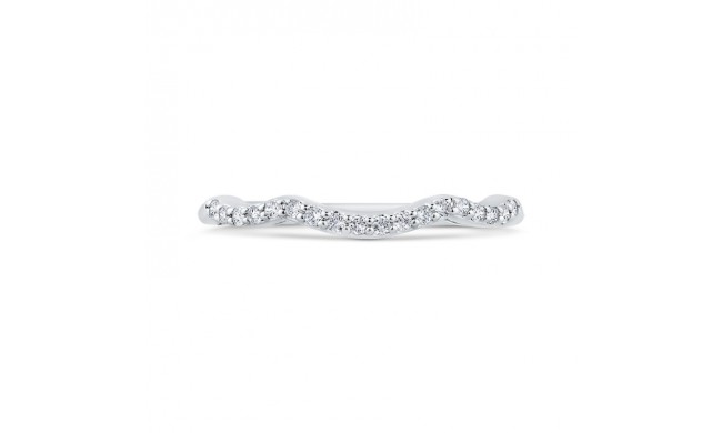 Shah Luxury 14K White Gold Diamond Wedding Band