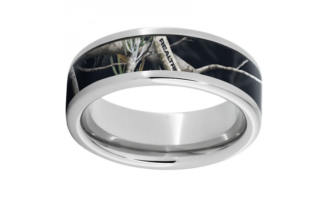 Serinium Pipe Cut Band with Realtree AP Black Inlay