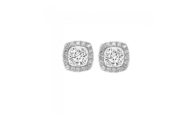 Gems One 14Kt White Gold Diamond (1/4Ctw) Earring