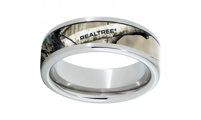 Serinium Pipe Cut Band with Realtree AP Inlay