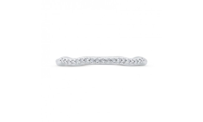 Shah Luxury 14K White Gold Diamond Wedding Band