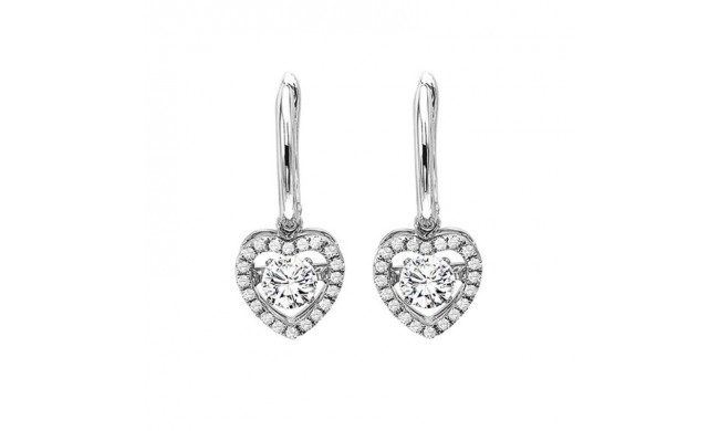 Gems One 14KT White Gold & Diamonds Stunning Fashion Earrings - 3/4 ctw