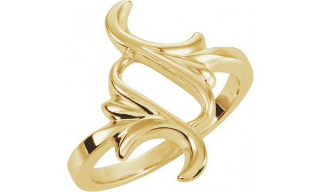 14K Yellow Fashion Ring