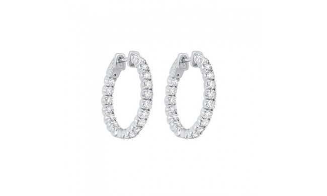 Gems One 14Kt White Gold Diamond (3Ctw) Earring