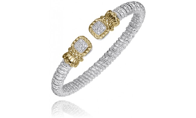 Vahan 14k Gold & Sterling Silver Diamond Bracelet