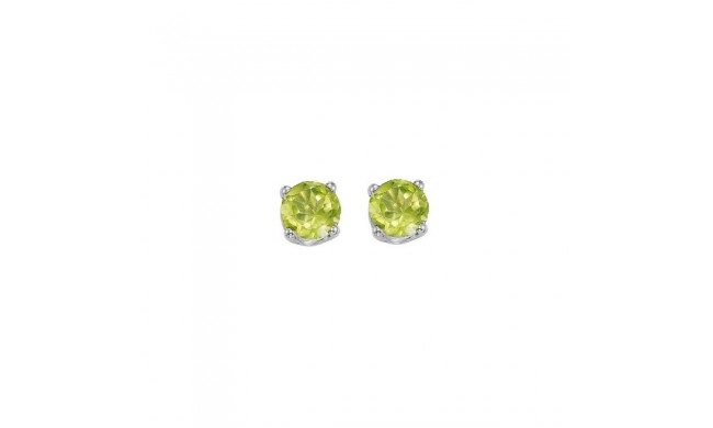 Gems One 14Kt White Gold Peridot (7/8 Ctw) Earring