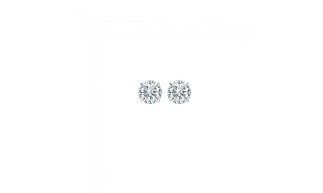 Gems One 14Kt White Gold Diamond (1/8Ctw) Earring