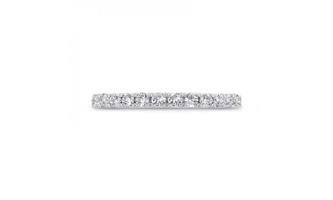 Shah Luxury 14K White Gold Diamond Wedding Band