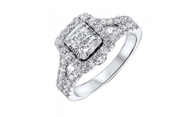 Gems One 14Kt White Gold Diamond(1 1/2Ctw) Ring