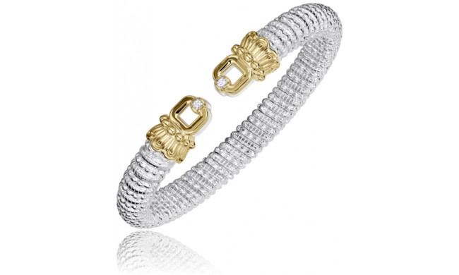 Vahan 14k Gold & Sterling Silver Diamond Bracelet