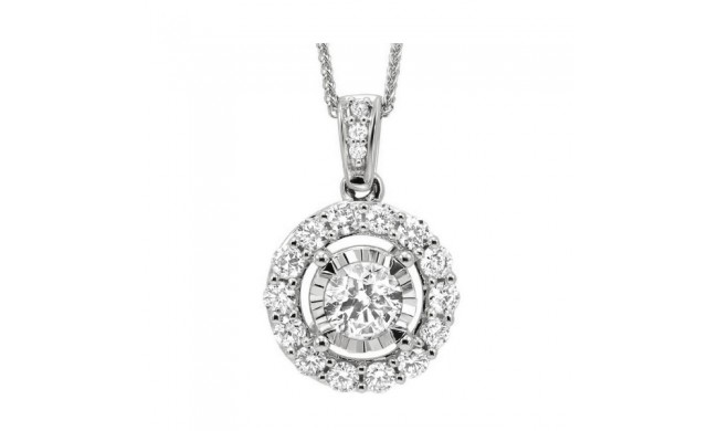 Gems One 14Kt White Gold Diamond (1Ctw) Pendant