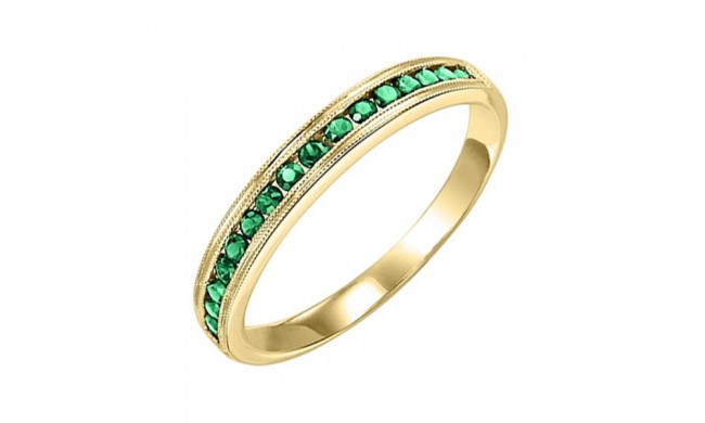 Gems One 14Kt Yellow Gold Emerald (1/3 Ctw) Ring