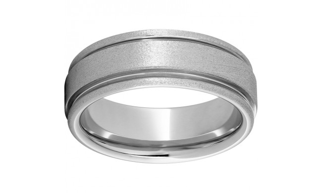 Serinium Rounded Edge Band with Stone Finish