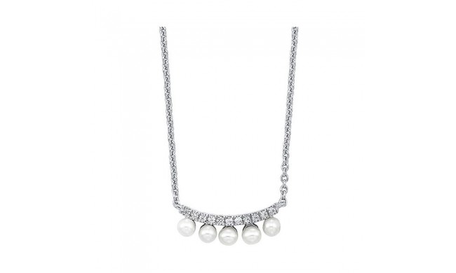 Gems One 10Kt White Gold Diamond (1/20 Ctw) Pendant