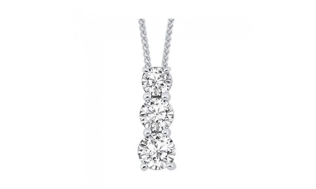 Gems One 14Kt White Gold Diamond (1Ctw) Pendant