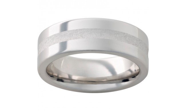 Serinium Band with One 2mm Deep Groove