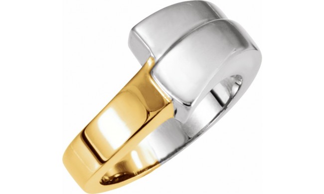 14K White/Yellow Fashion Ring