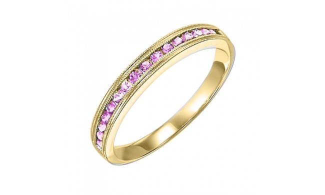 Gems One 14Kt Yellow Gold Pink Sapphire (1/3 Ctw) Ring