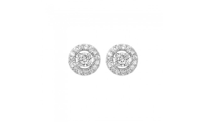 Gems One 14Kt White Gold Diamond (1/6Ctw) Earring