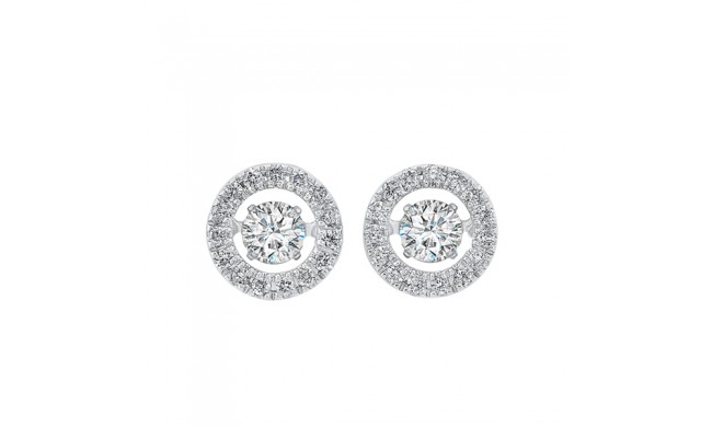 Gems One 14Kt White Gold Diamond (1/2Ctw) Earring