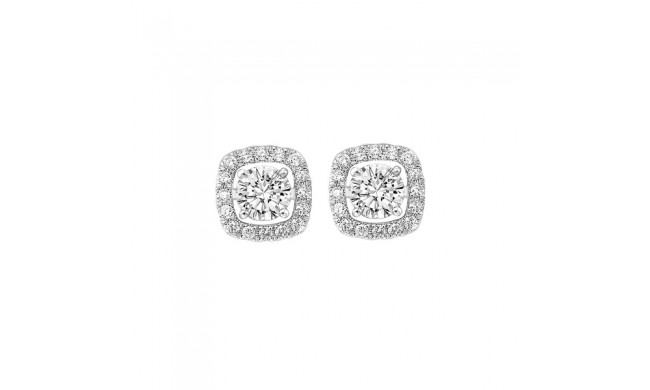 Gems One 14Kt White Gold Diamond (1/5Ctw) Earring