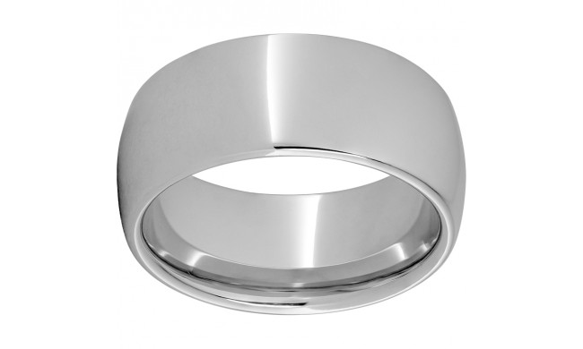 Serinium 10mm Dome Band with Polished Finish