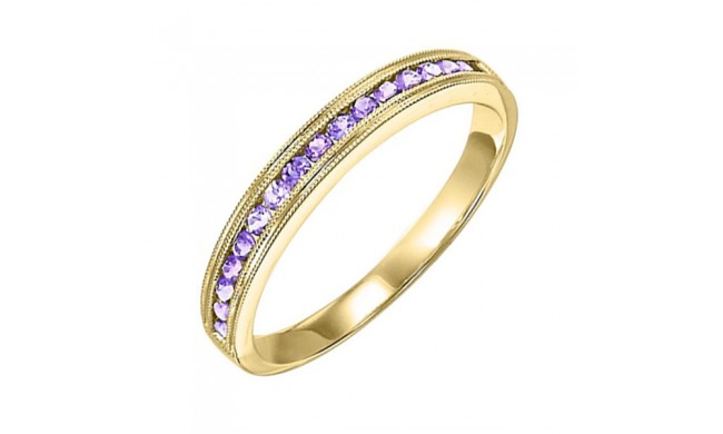 Gems One 10Kt Yellow Gold Syn Alexandrite (1/2 Ctw) Ring