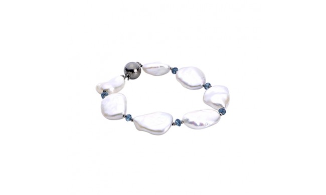 Imperial Pearl Sterling Silver Freshwater Pearl Bracelet