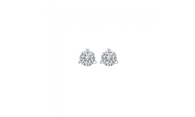 Gems One 14Kt White Gold Diamond (1/10 Ctw) Earring