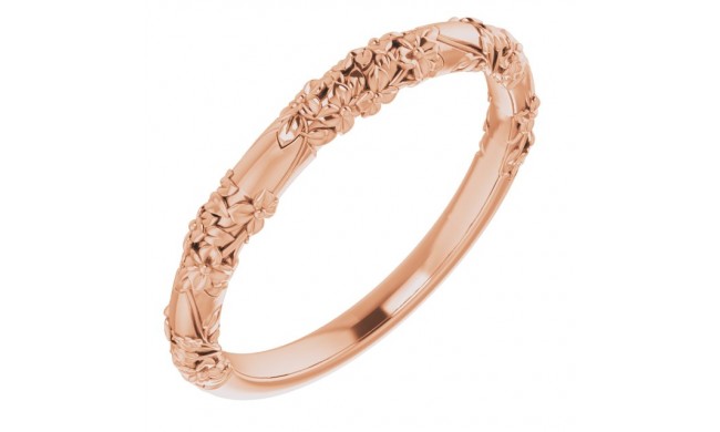 14K Rose Matching Band