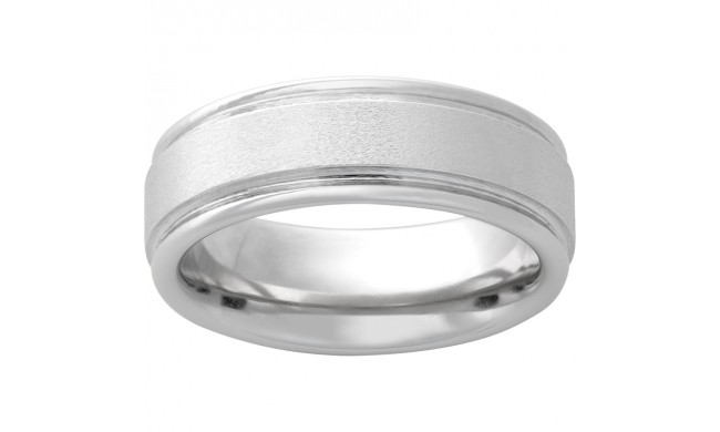 Serinium Rounded Edge Band with Stone Finish