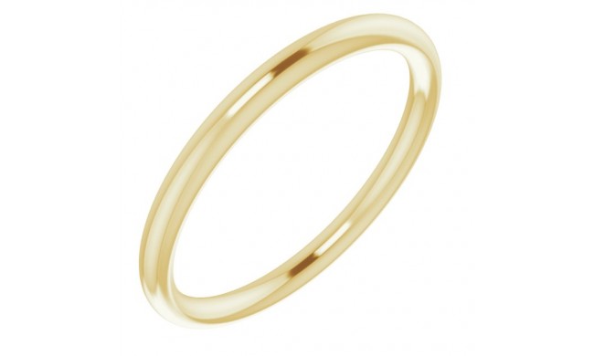 14K Yellow Band